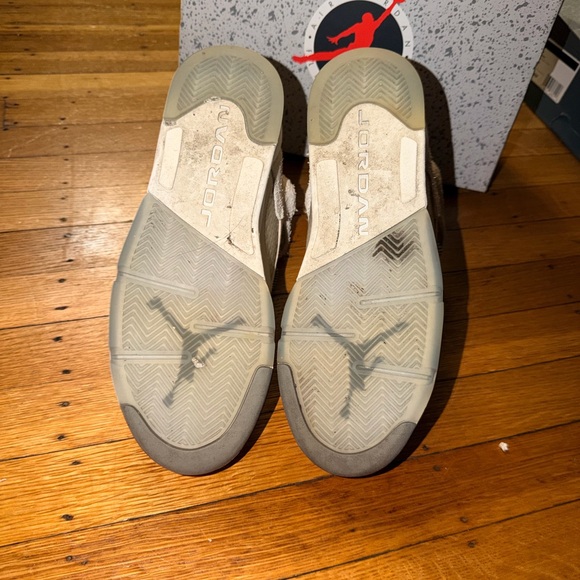 Air Jordan 5 Retro SE Craft Light Orewood Brown Sneakers Size 7Y FD9220-180 - Picture 7 of 9